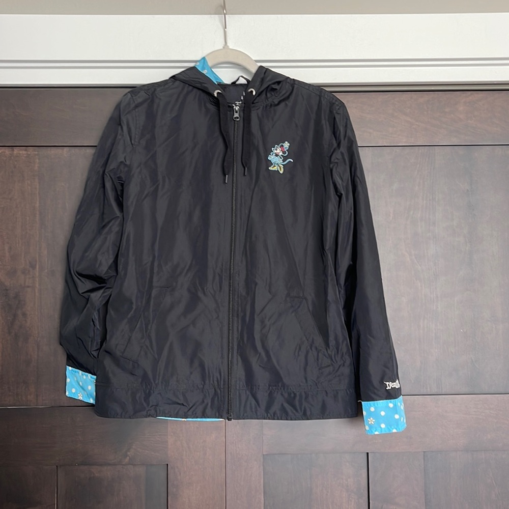 Disney Parks Minnie Mouse Disneyland Rain Jacket size Small